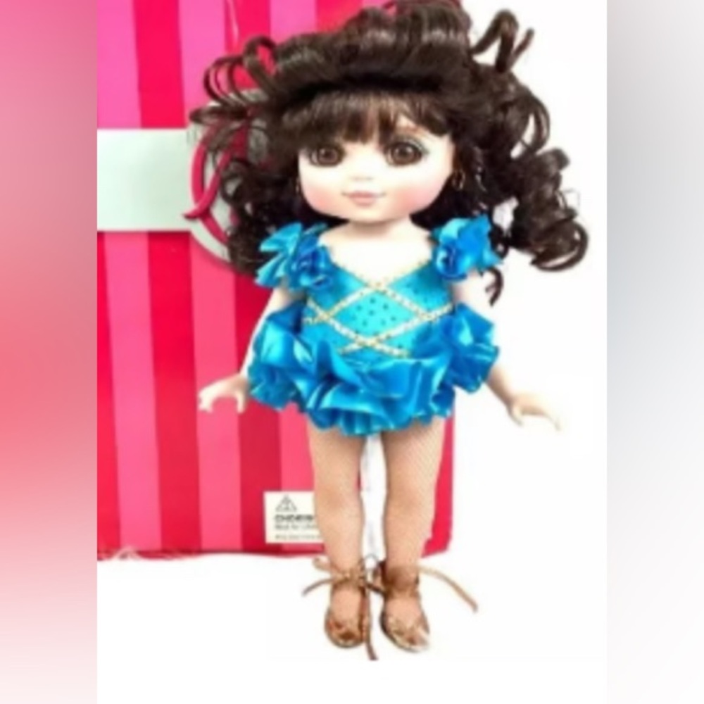 New in Box Marie Osmond Adora Samba Belle Blue Dancing With the Stars #1611